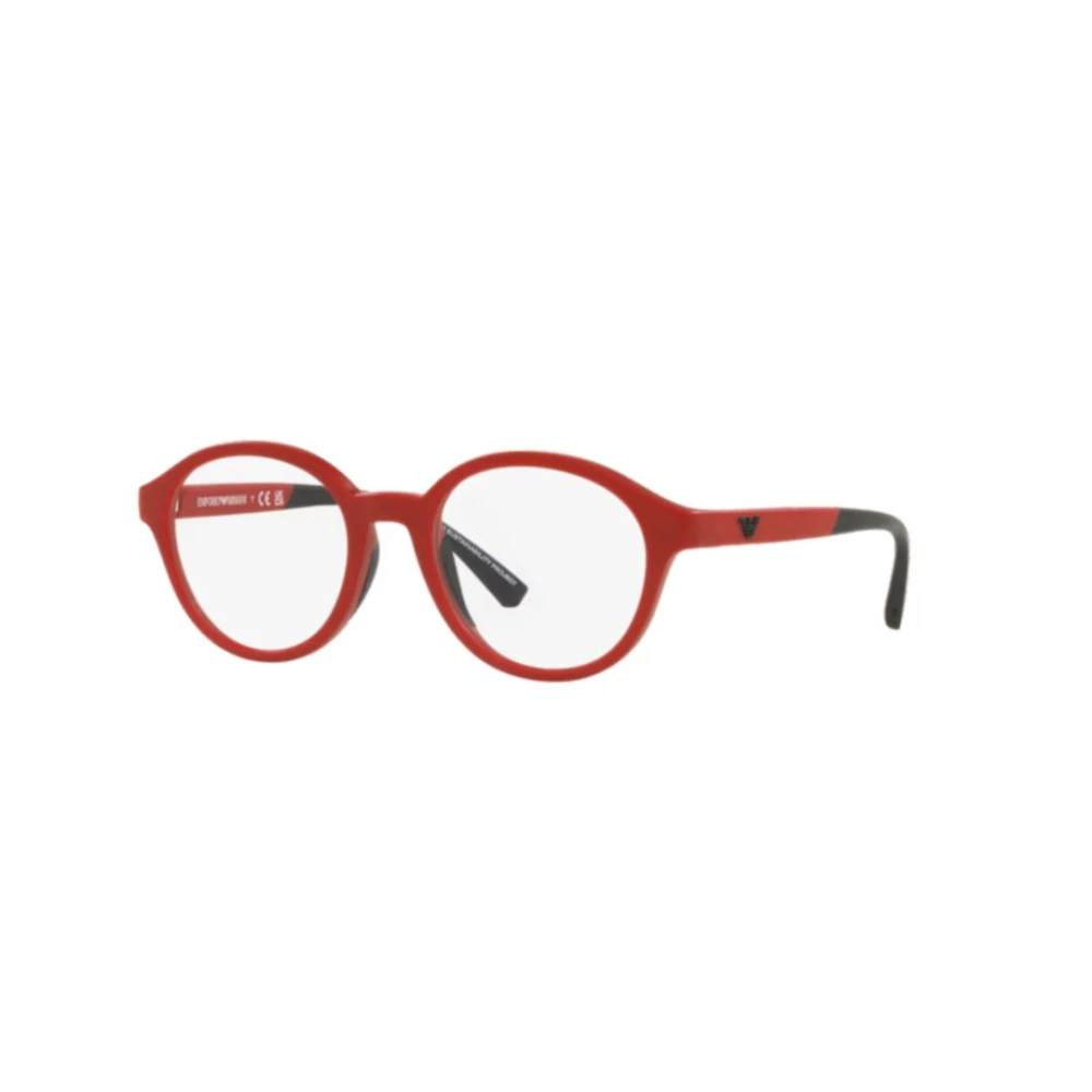 Emporio Armani Unisex Red Glasses, 47 Mm, Vista Sunglasses