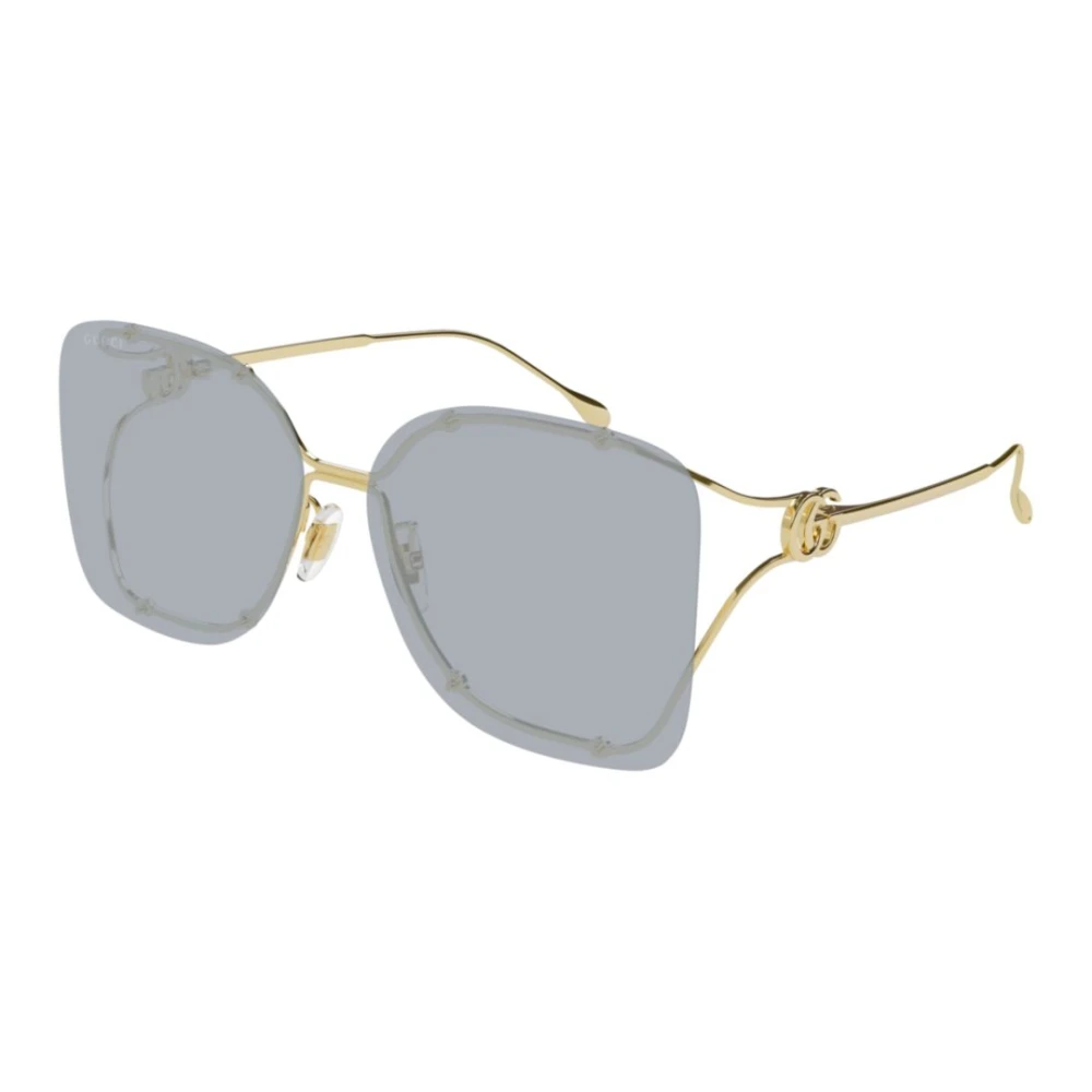 Gucci Unisex Yellow Stylish Sunglasses For Everyday Wear - Sunglasses - 60 Mm - Accessories