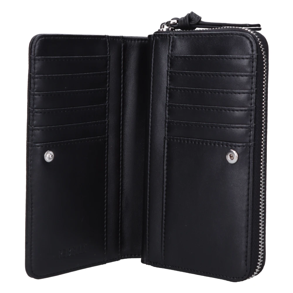 Rebelle Portemonnees Zwart Black Dames