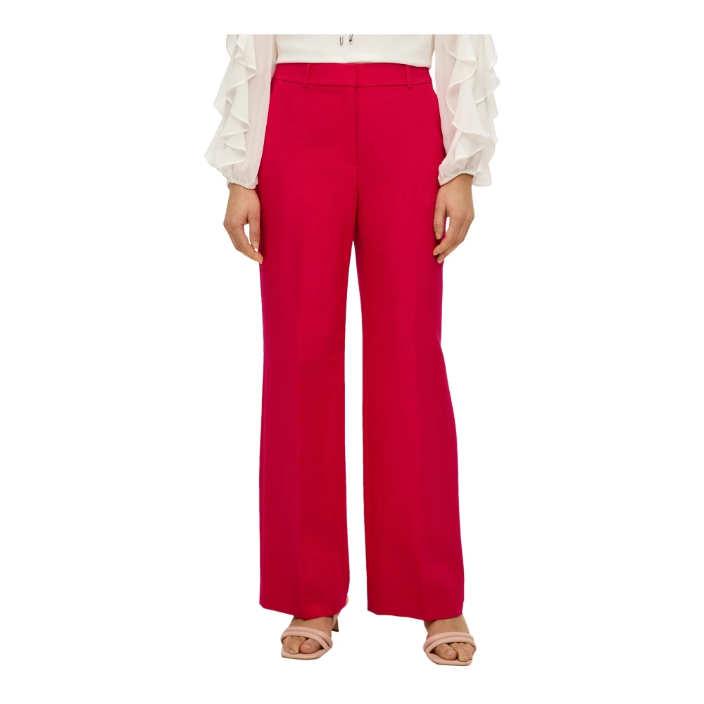 s.Oliver Wide Trousers Red Dames