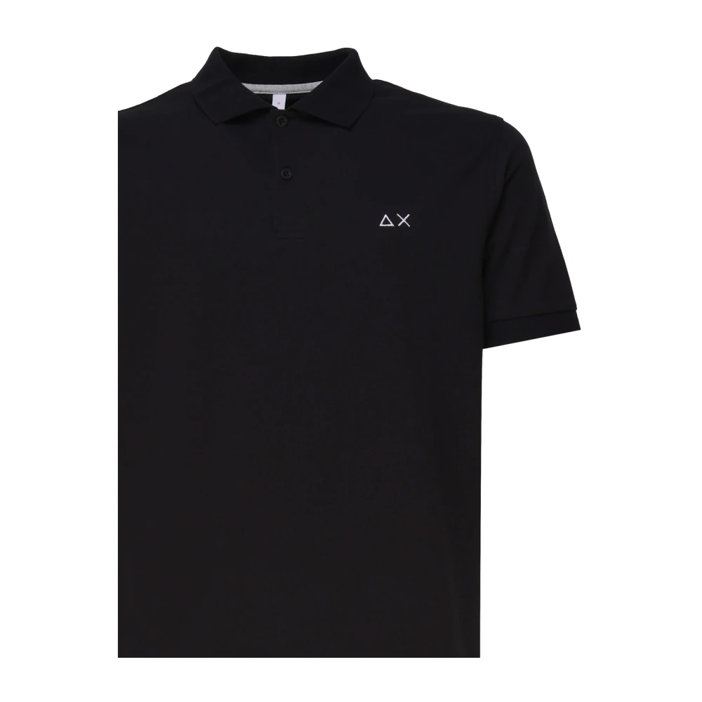 Sun68 Polo Shirts Black Heren