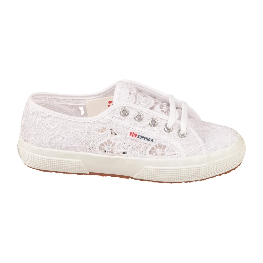 Superga Klassieke Canvas Sneakers Dames Schoenen Wit