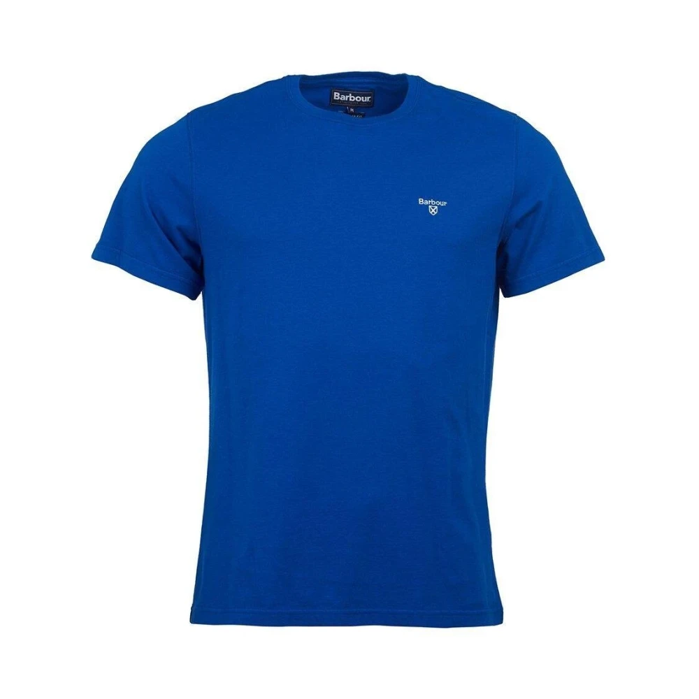 Barbour Men's Blue T-Shirts, Xl, Casual Cotton T-Shirt For