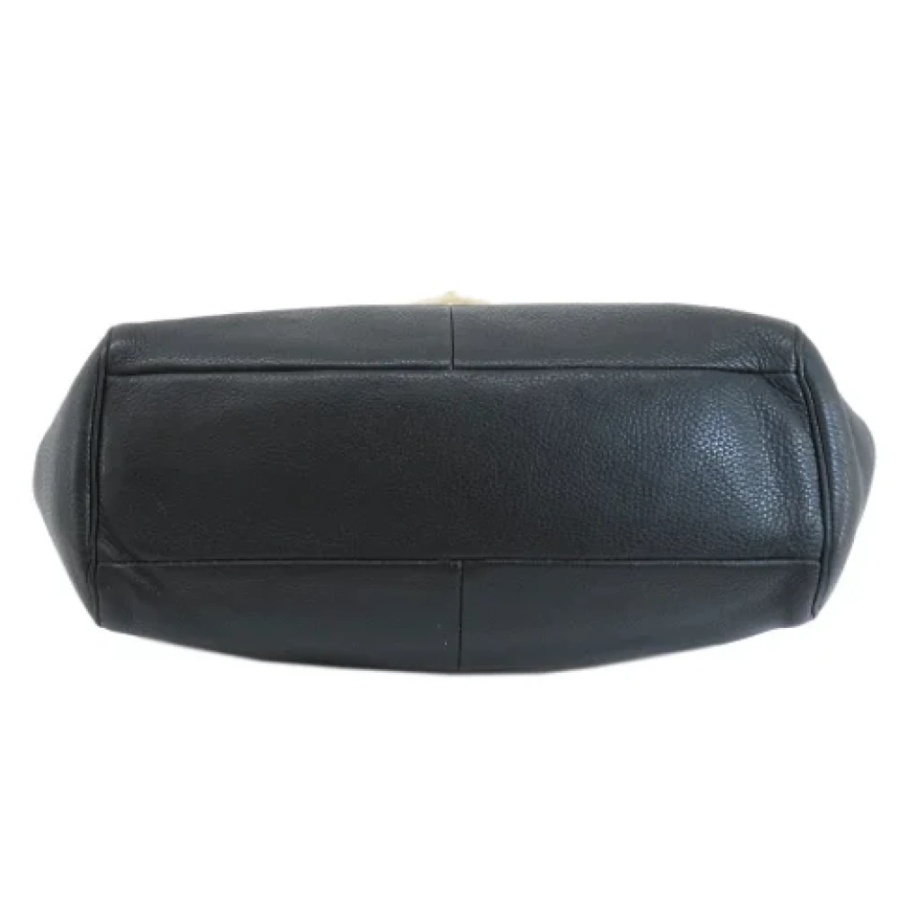 Coach Pre-owned Leather handbags Black Dames