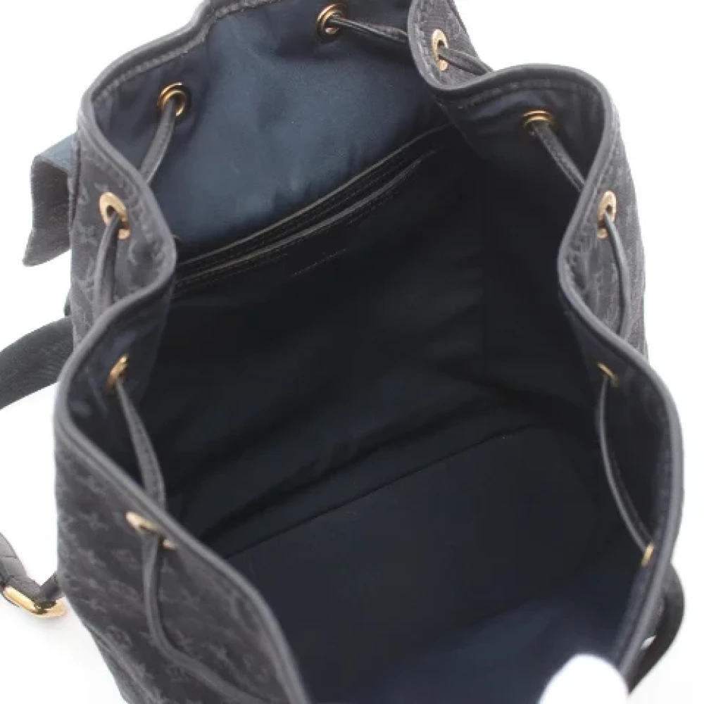 Louis Vuitton Vintage Pre-owned Canvas backpacks Blue Dames