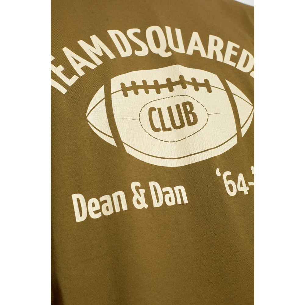 Dsquared2 Hoodie Green Heren