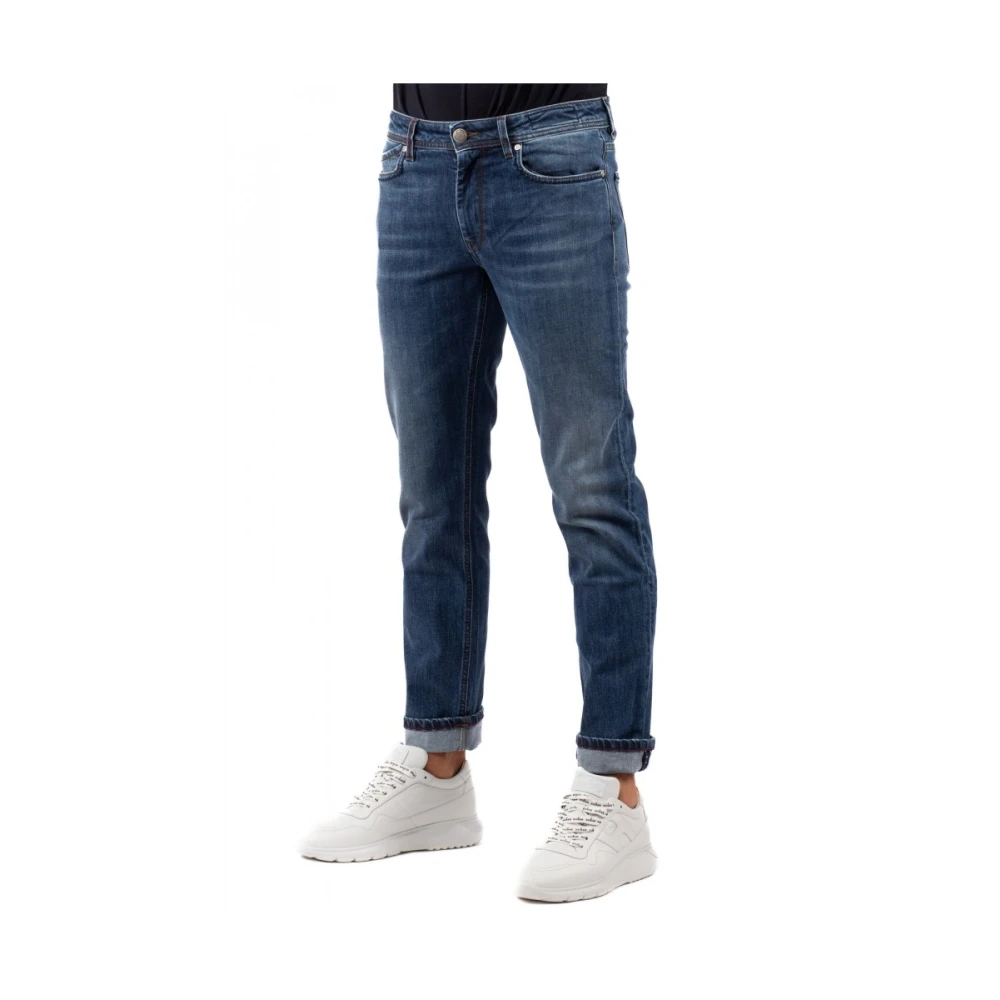 Re-Hash Heren Denim Jeans Blue Heren