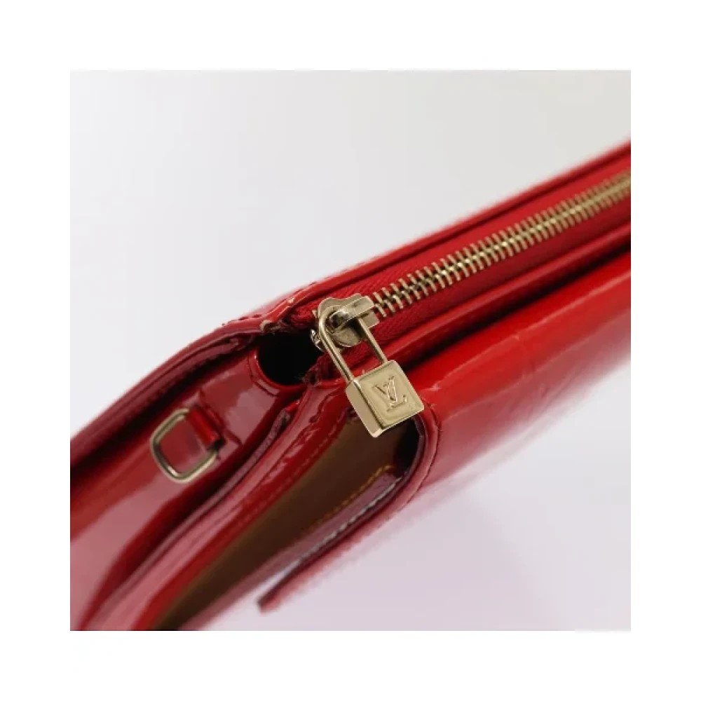 Louis Vuitton Vintage Pre-owned Leather louis-vuitton-bags Red Dames