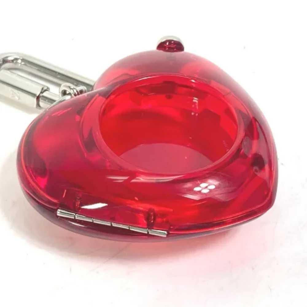 Louis Vuitton Vintage Pre-owned Plastic key-holders Red Dames