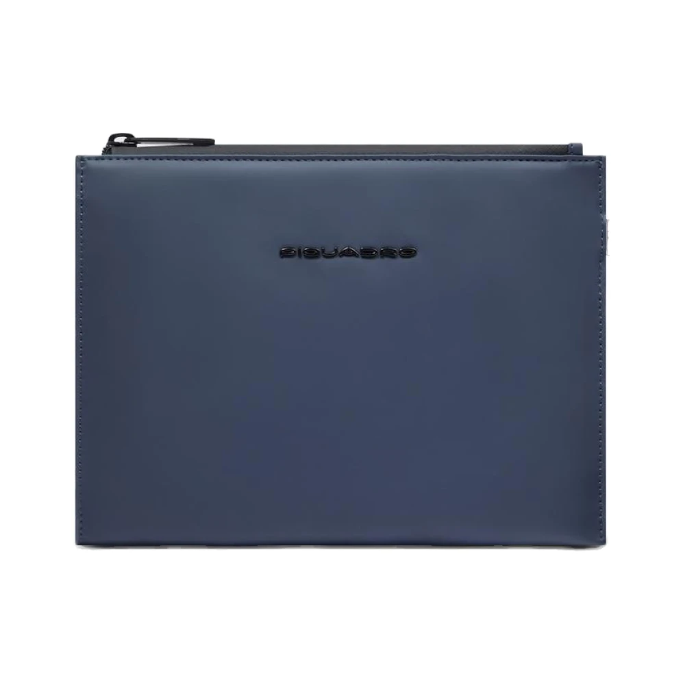 Piquadro Homme Bleu Sacs, Taille: One Size Clutch Pour Ipad®