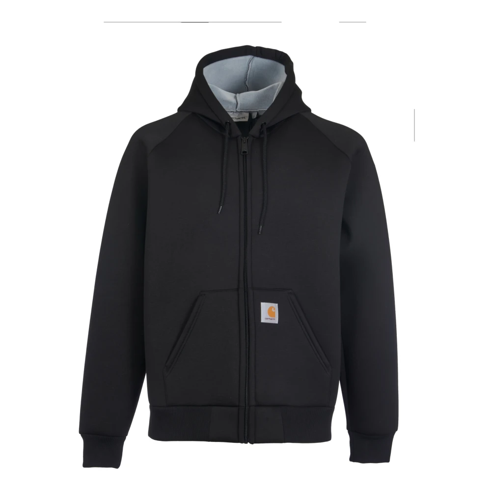 Carhartt WIP Zwarte Car-Lux Hooded Jas Black Heren