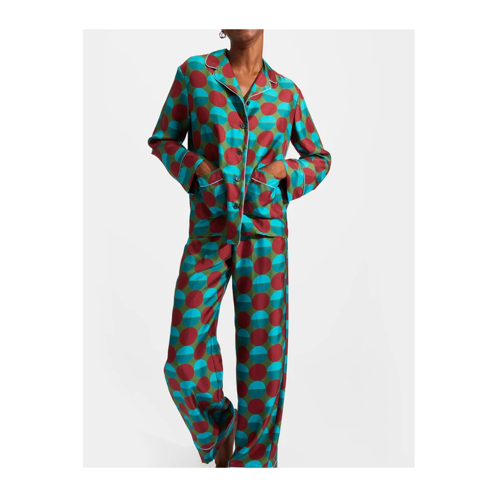 La DoubleJ Luxe zijden pyjamaset Multicolor Dames