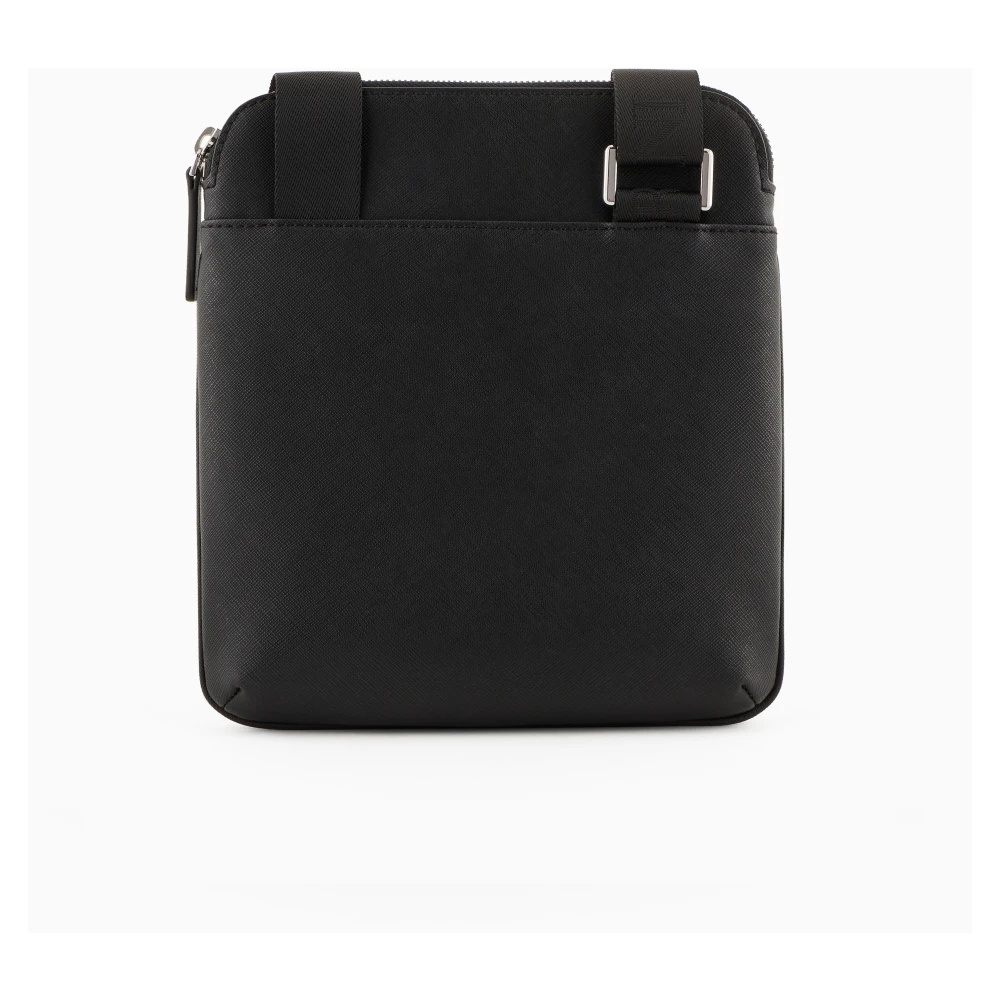 Emporio Armani Stijlvolle Tassen Collectie Black Heren