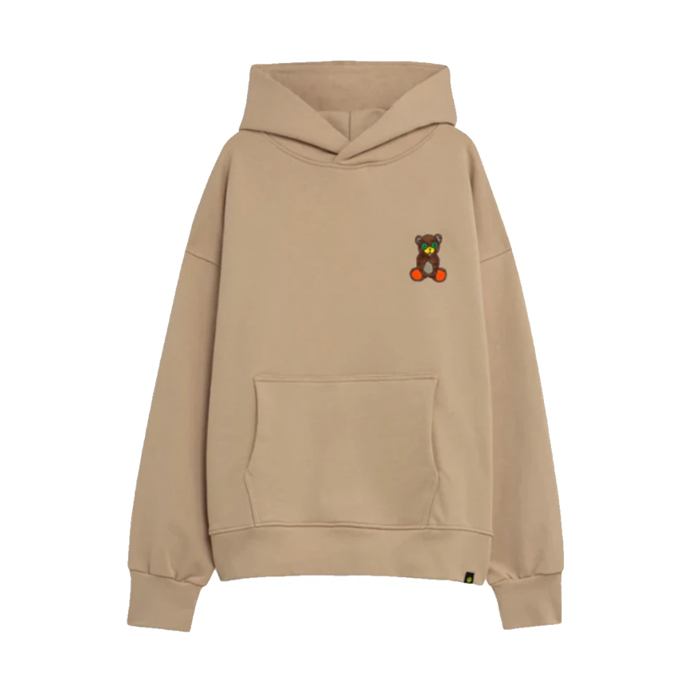 Barrow Iconische Teddy Sweater in Zand Beige Heren