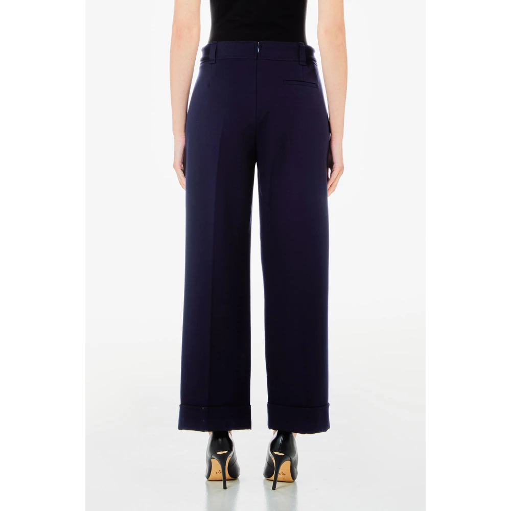 Liu Jo Cropped Broek Blue Dames