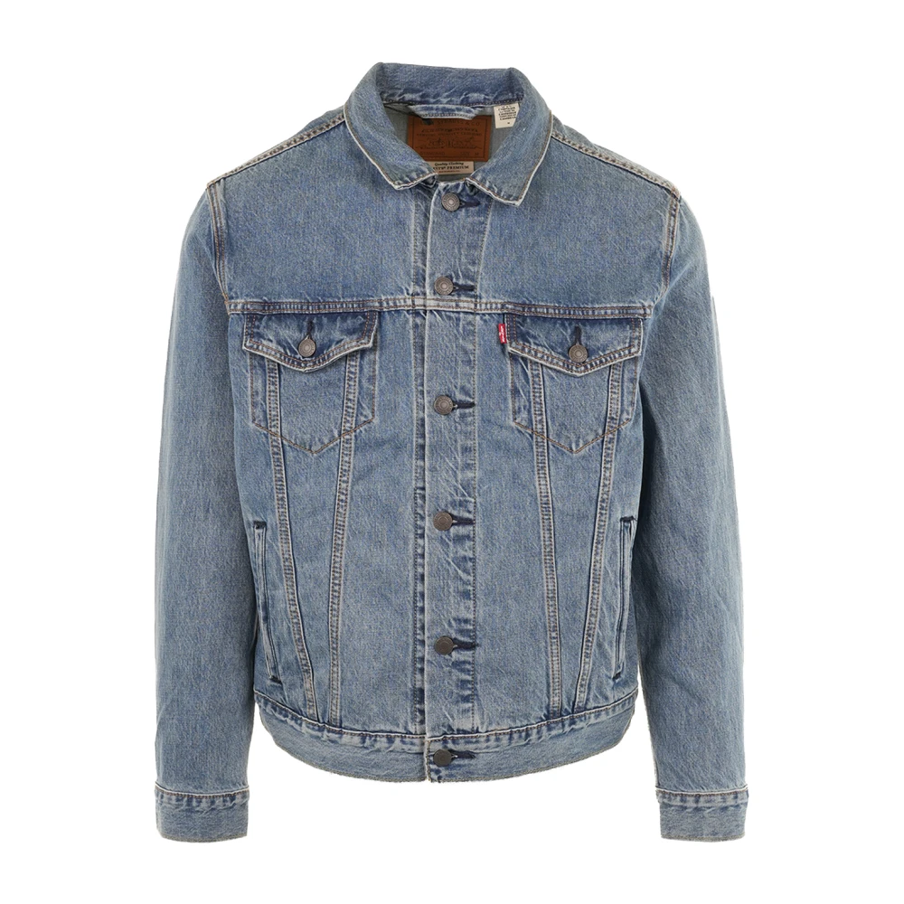 Levi's Men's Blue Trucker Jacket - Denim Jackets - L - Jackets