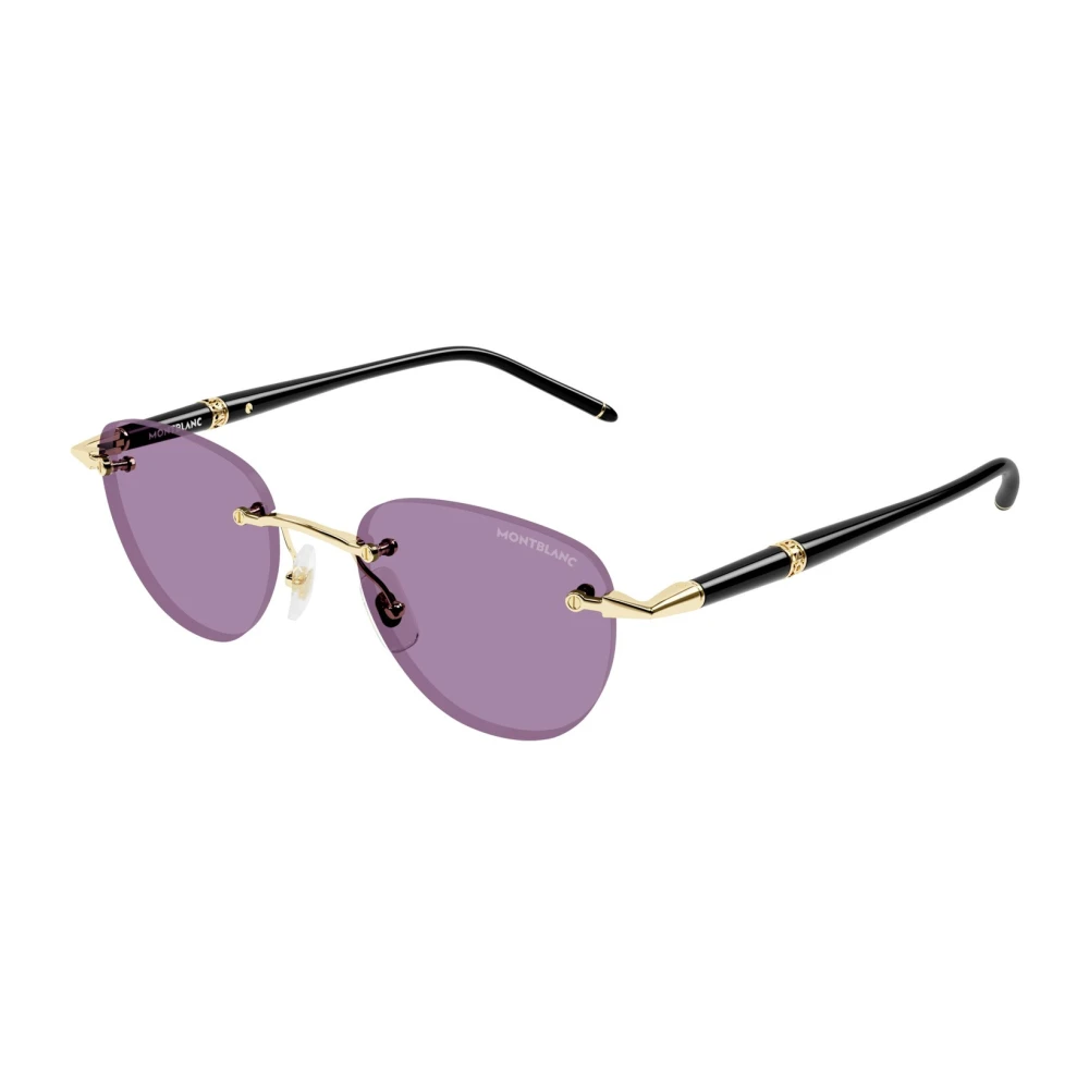 MONTBLANC Mb0412S 002 Sunglasses Yellow, Herr