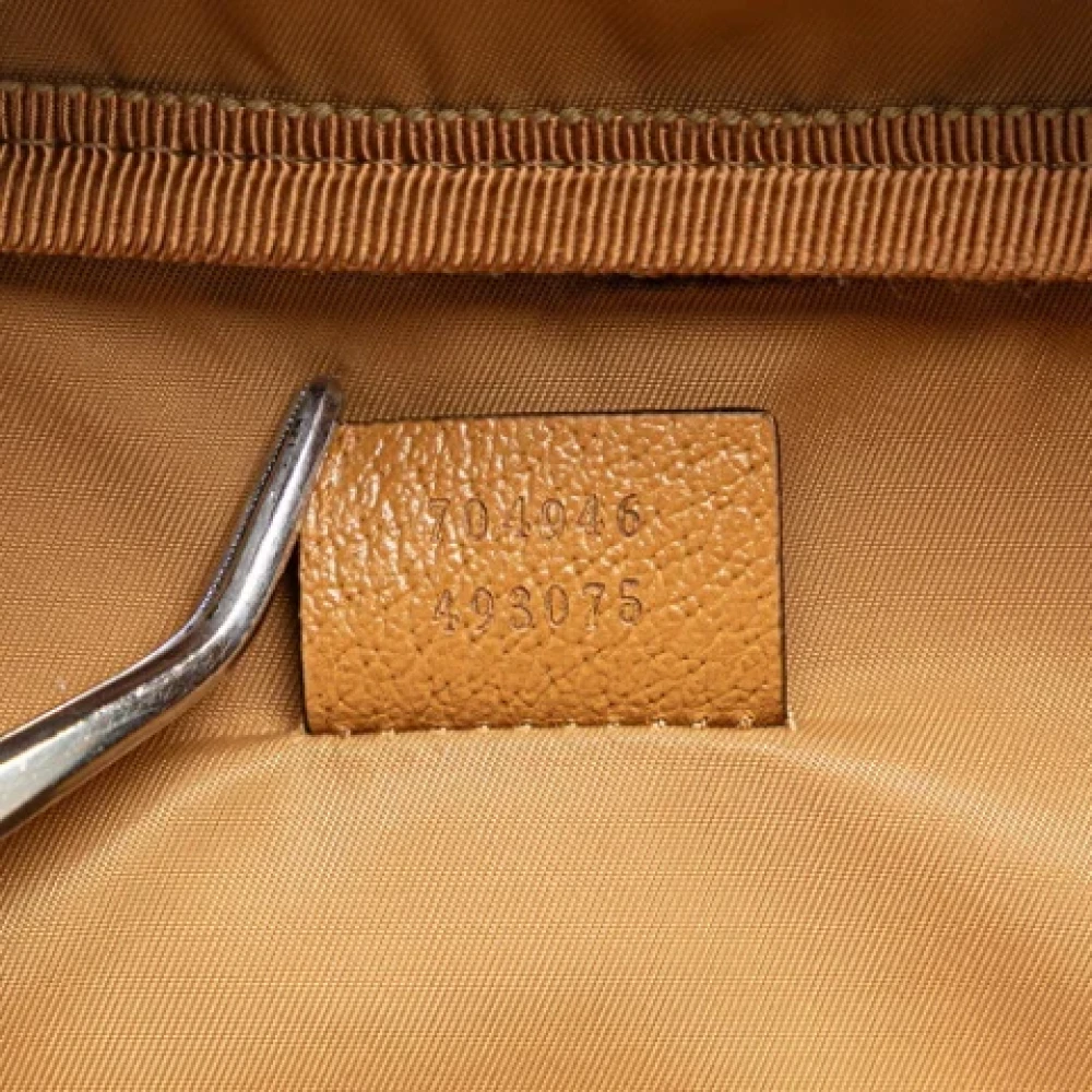 Gucci Vintage Pre-owned Leather shoulder-bags Brown Dames