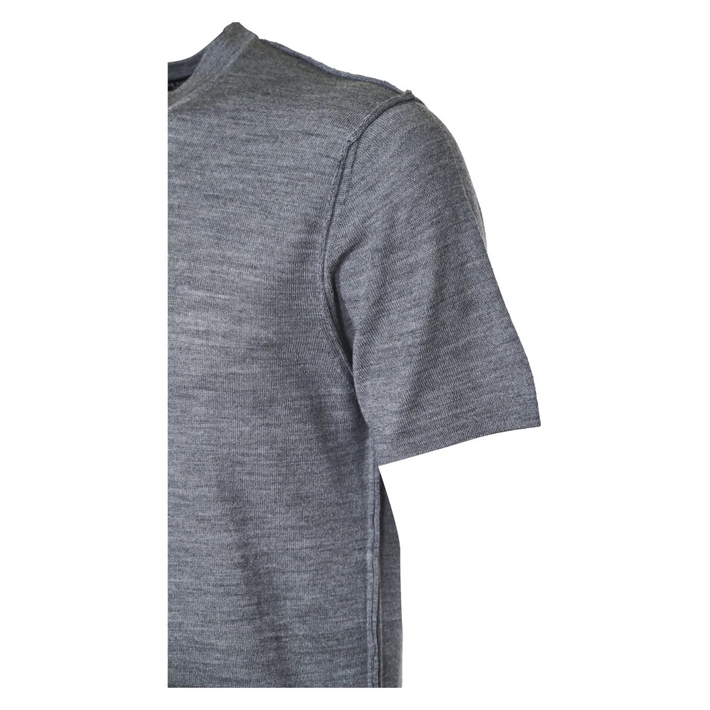 Daniele Fiesoli Grijze T-shirts en Polos Collectie Gray Heren