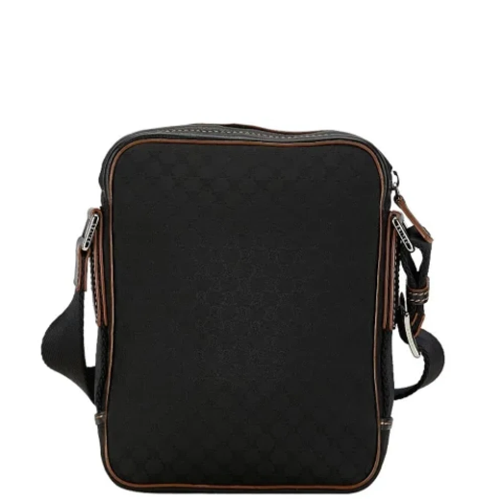 Celine Vintage Pre-owned Canvas shoulder-bags Brown Dames