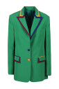groene-blazerjas-met-contrastbies