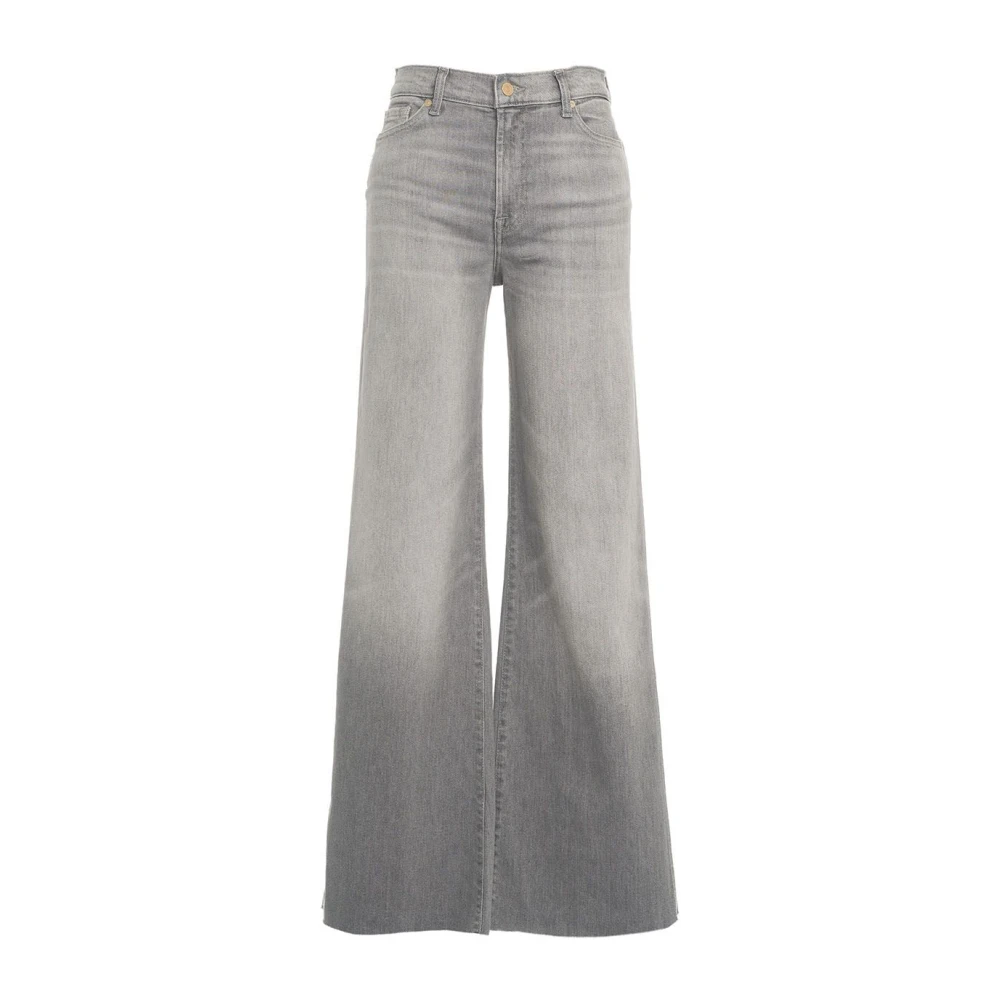 7 For All Mankind Grijze Jeans Aw24 Dameskleding Gray Dames