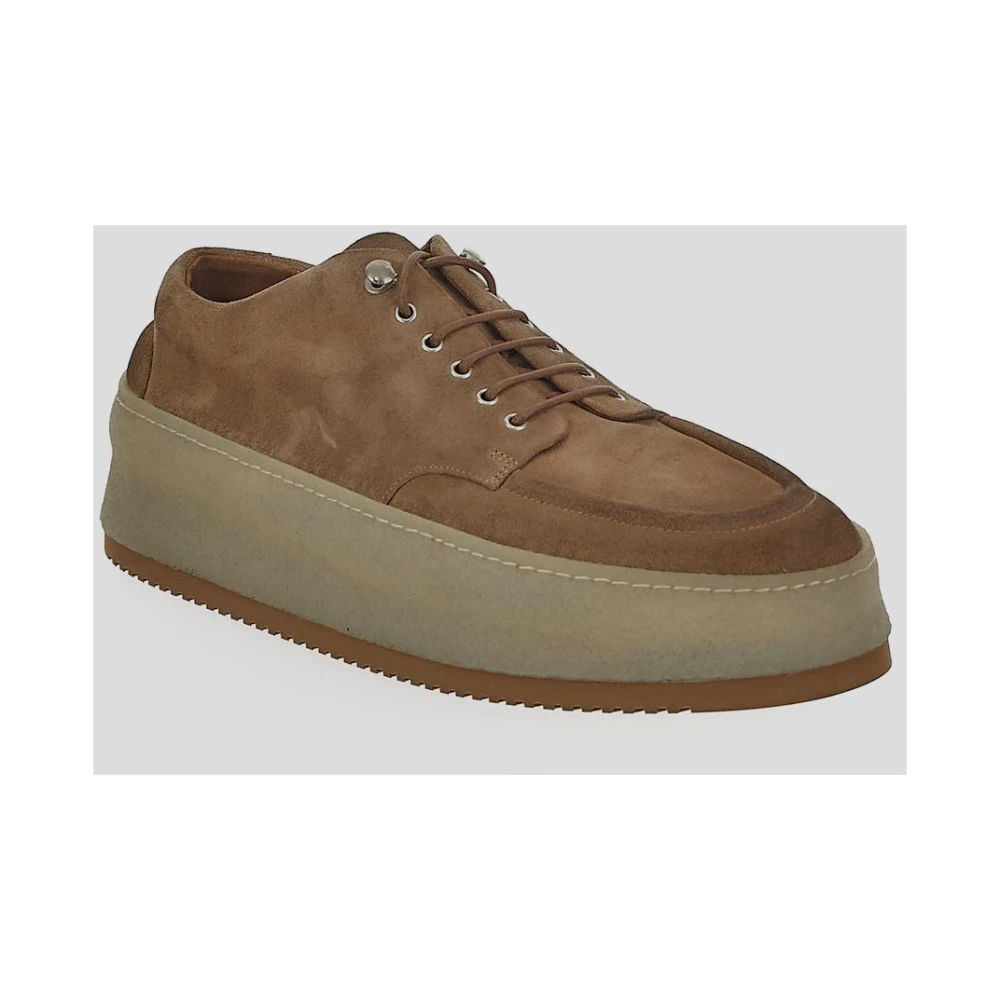 Marsell Leren Derby Schoen Brown Heren