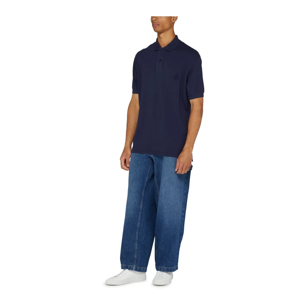Isabel marant Stijlvolle Polo Shirt Blue Heren