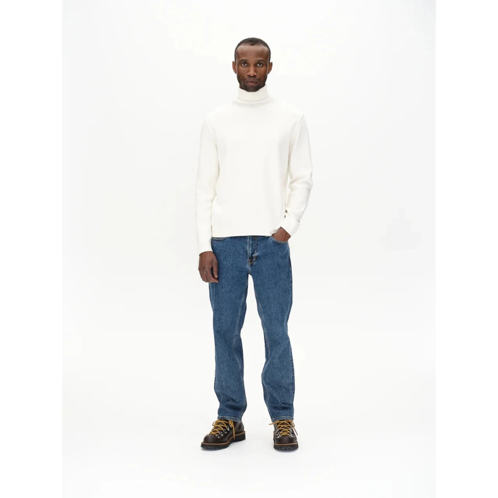Gabba Losse Stretch Jeans in Blauw Blue Heren