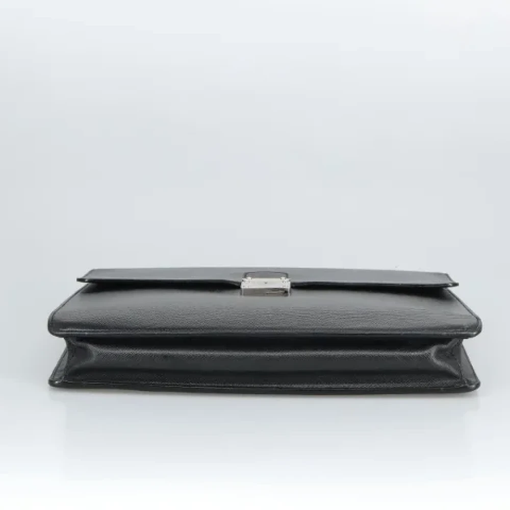 Louis Vuitton Vintage Pre-owned Leather handbags Black Dames