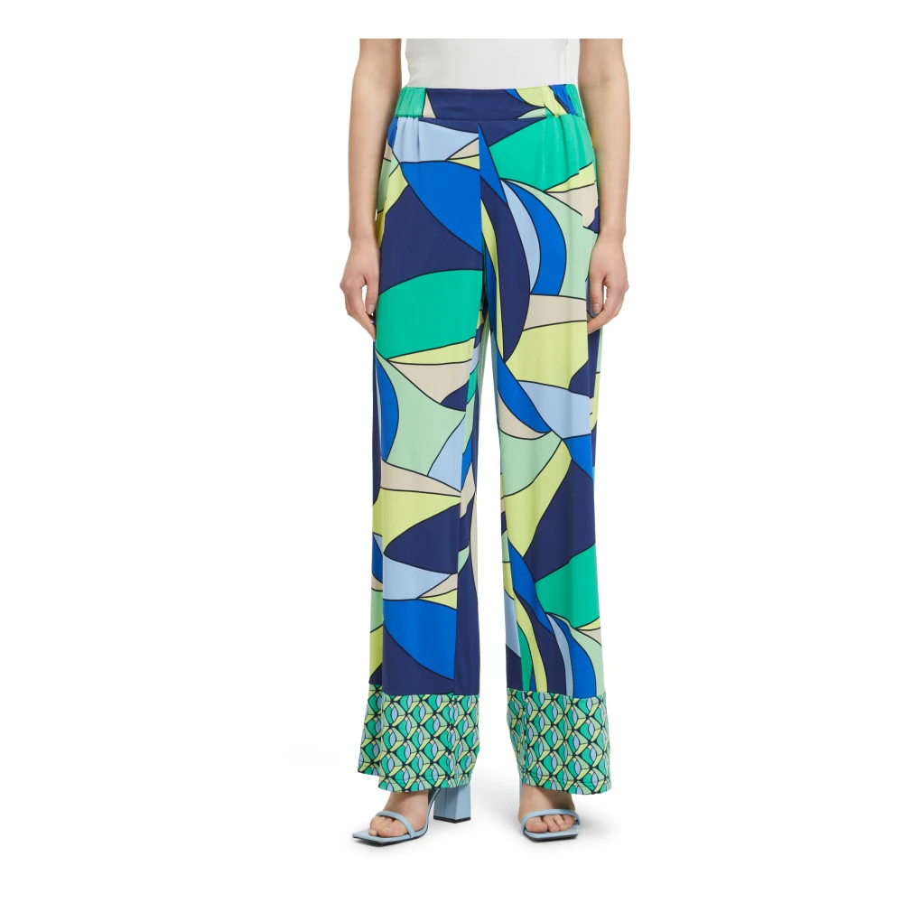 Betty Barclay Grafische Print Aantrekbroek Multicolor Dames