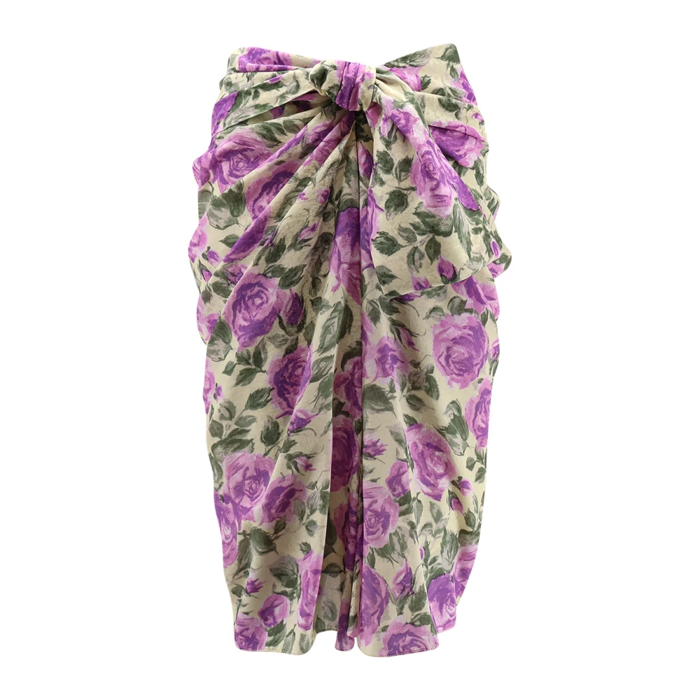 Chloé Women's Multicolor Midi Skirts, S, Midi Skirt