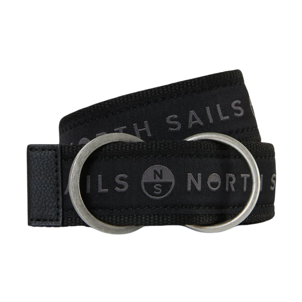 North Sails Logo Tape Riem Black Heren