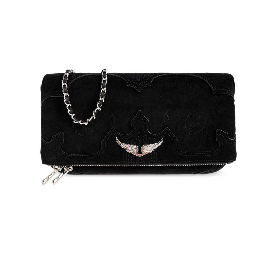 Zadig & Voltaire Donna Nero Pochette Rock Western - Immagine 2