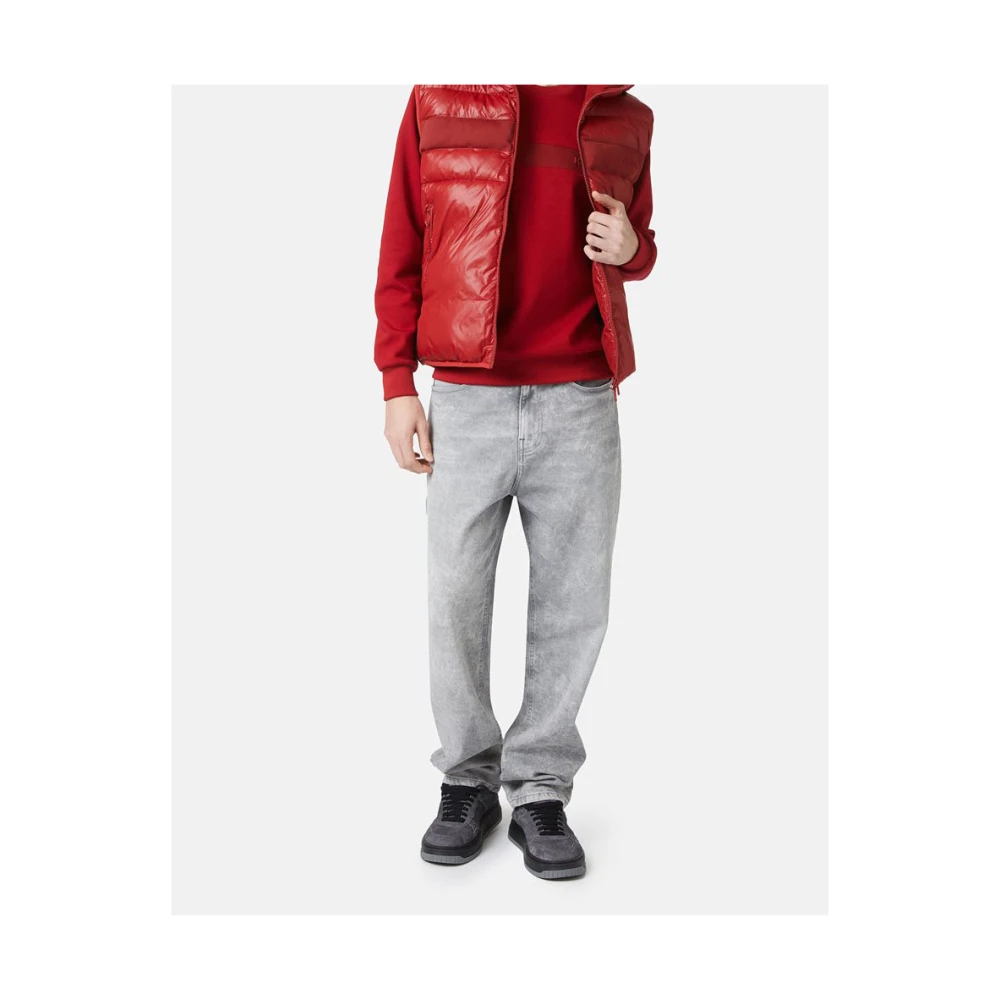 Iceberg Sweatshirt met ronde hals en logo Red Heren