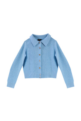 cardigan-bleu-a-charme-en-tricot-de-cable