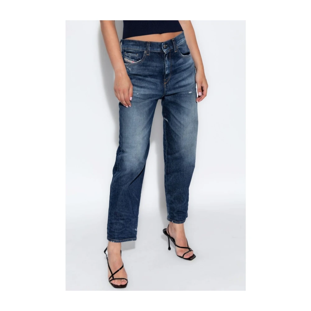 Diesel Stijlvolle Damesbroek Aw24 Blue Dames