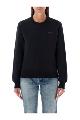 sweatshirt-col-rond-noir