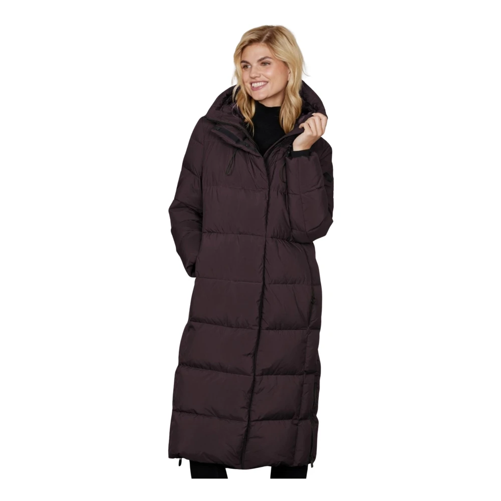 Junge Women's Brown Parkas, Xl, Parka