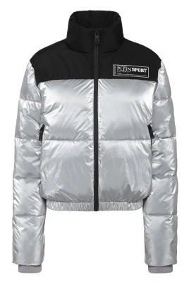Cropped Bomber Jacket