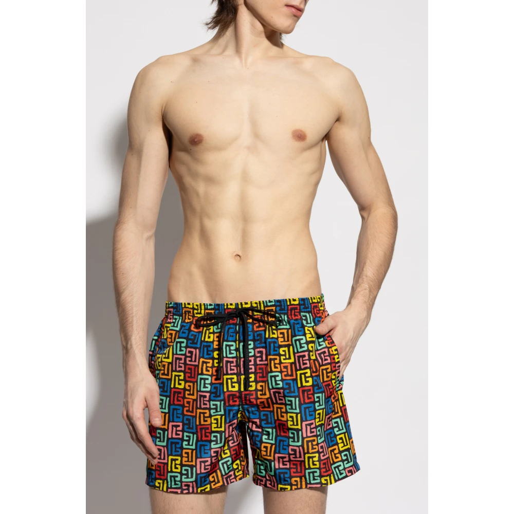Balmain Zwembroek Multicolor Heren