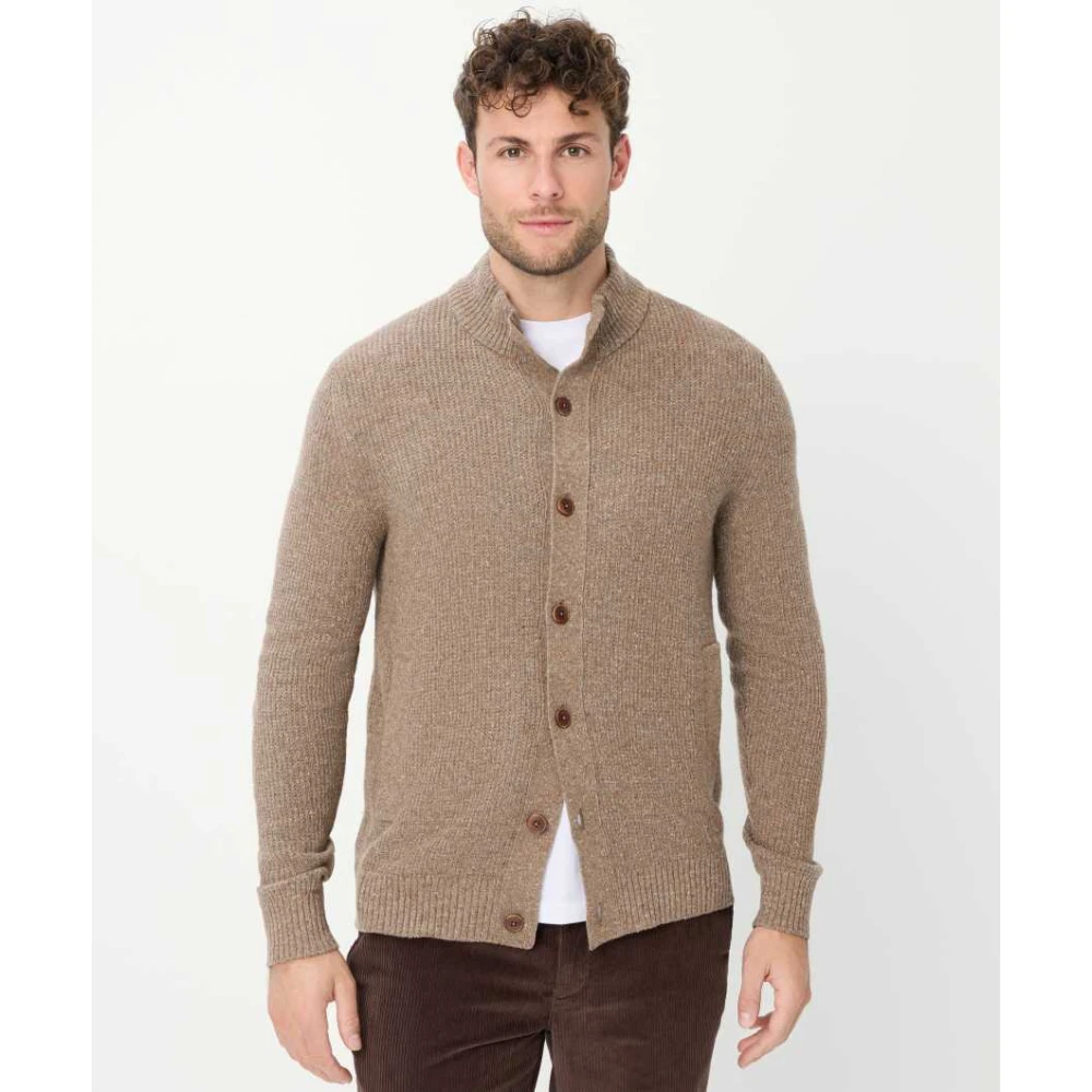 BRAX Stijl Jeremy Smart Casual Herenkleding Beige Heren