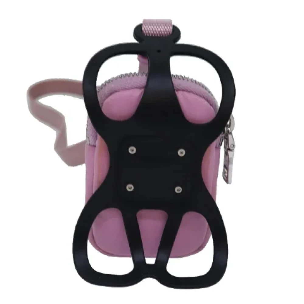 Prada Vintage Pre-owned Nylon pouches Pink Dames