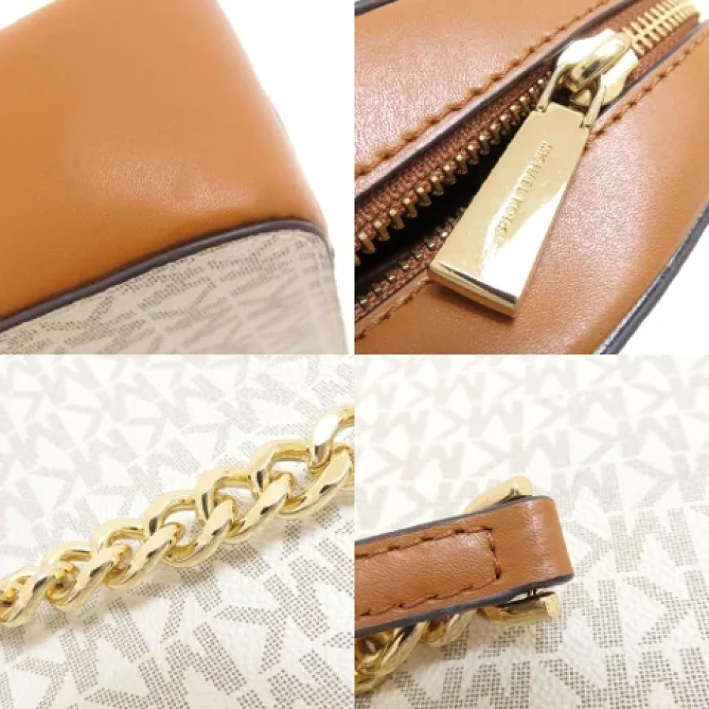 Michael Kors Pre-owned Plastic shoulder-bags White Dames