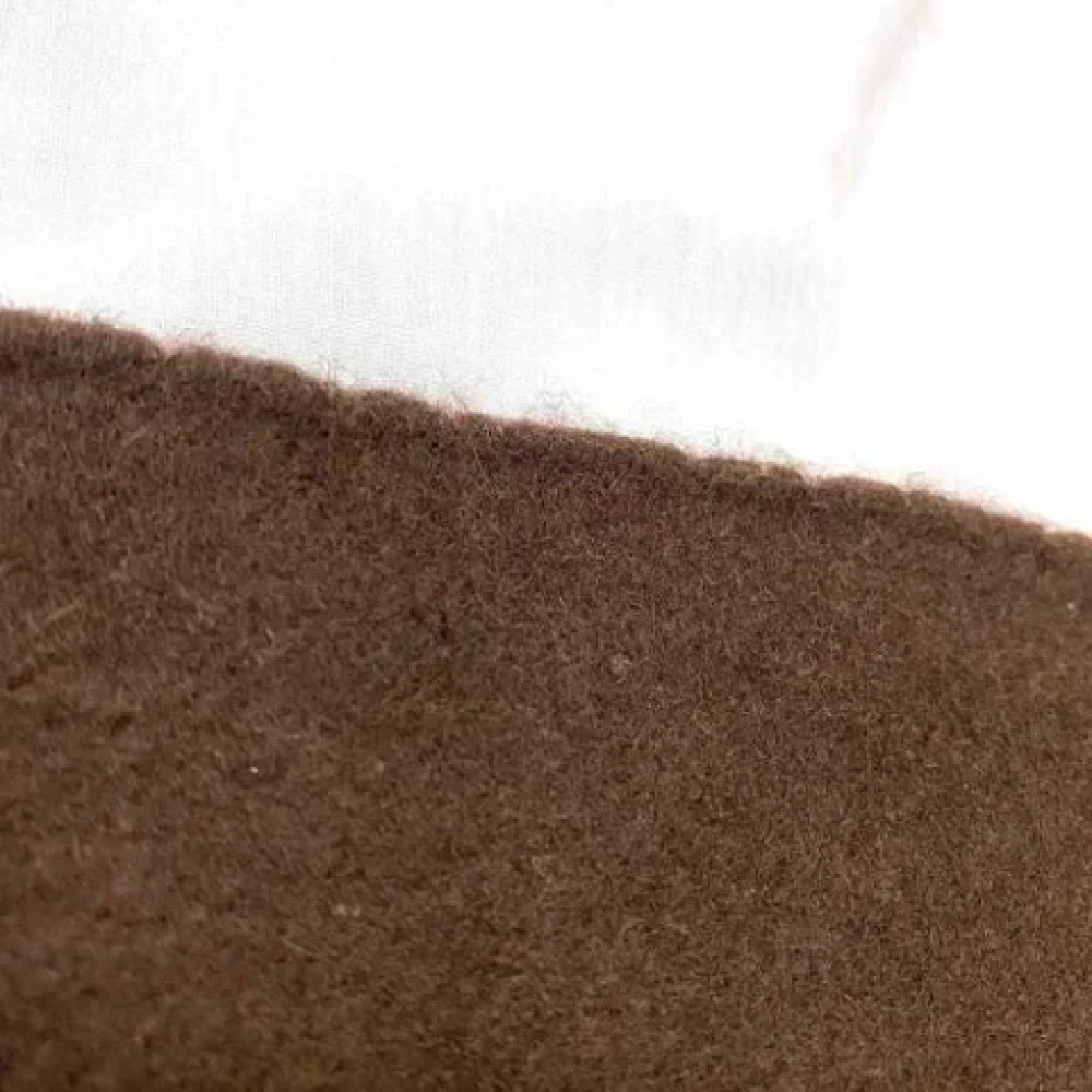 Hermès Vintage Pre-owned Wool scarves Brown Dames