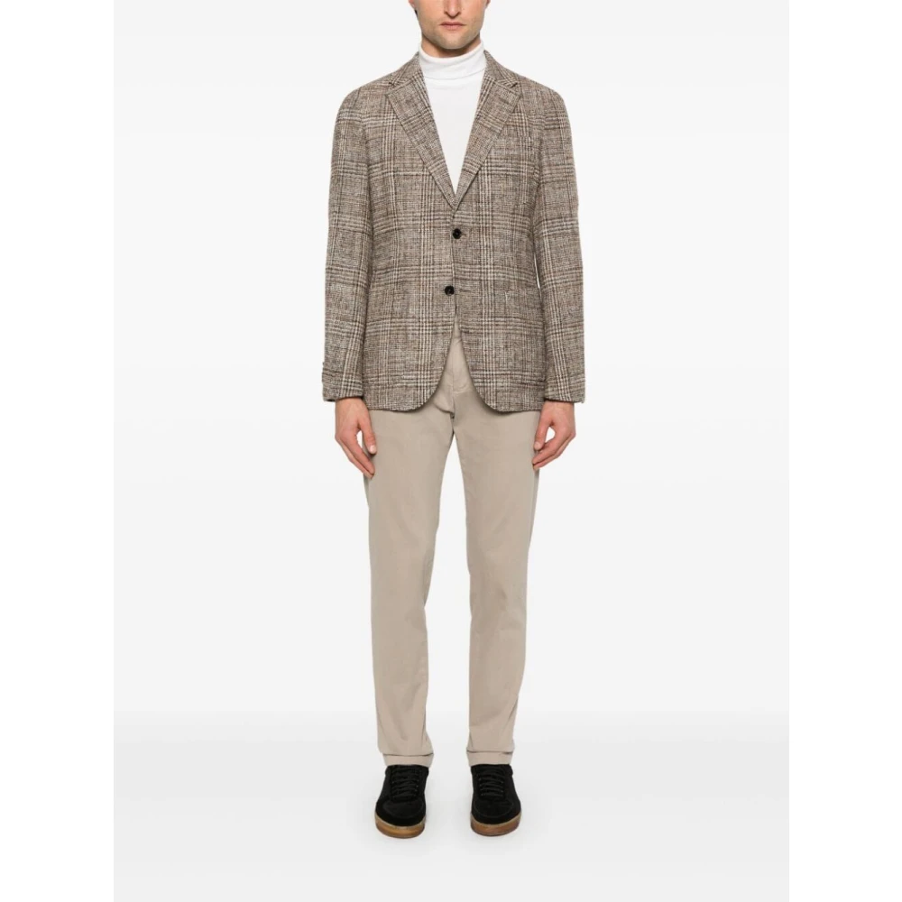 Briglia Klassieke Slim-fit Herenbroek Beige Heren