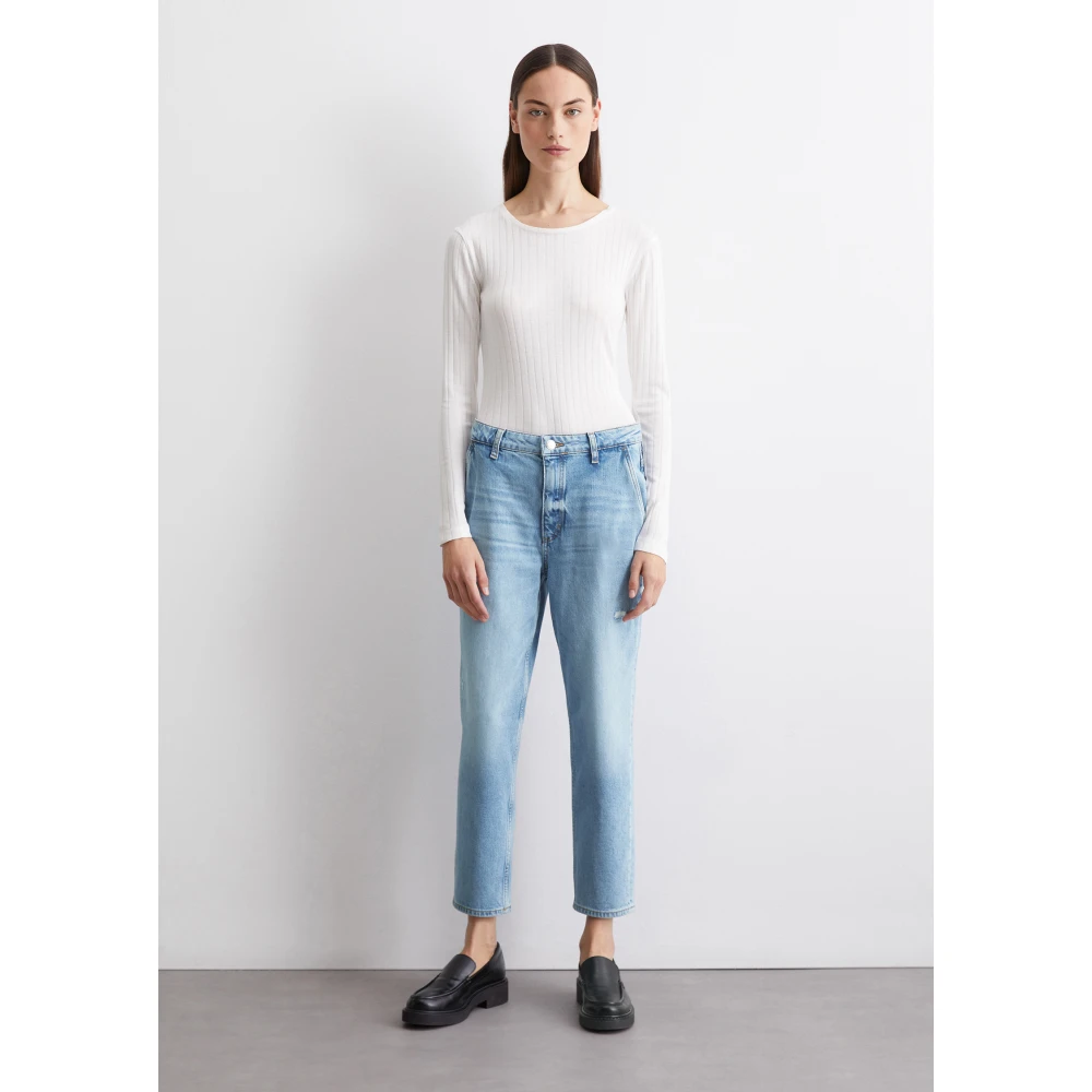 Marc O'Polo Jeans model Iva boyfriend cropped Blue Dames