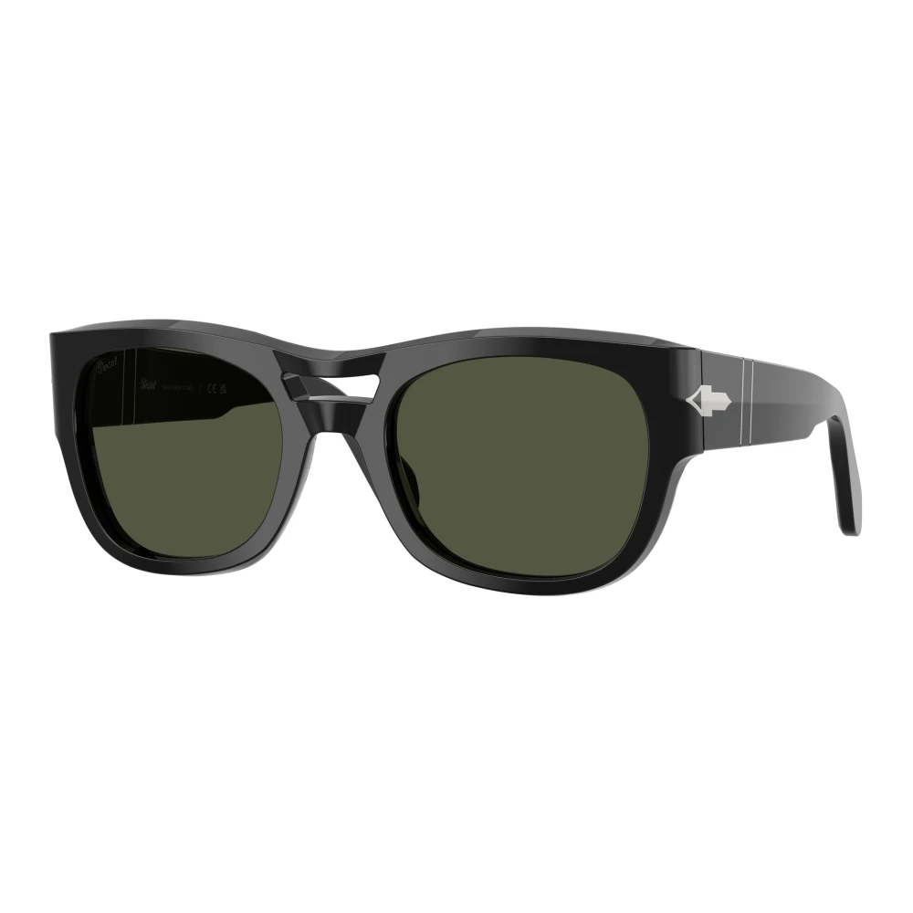 Persol Unisex Black Classic Sunglasses - Sunglasses - 54 Mm - Accessories