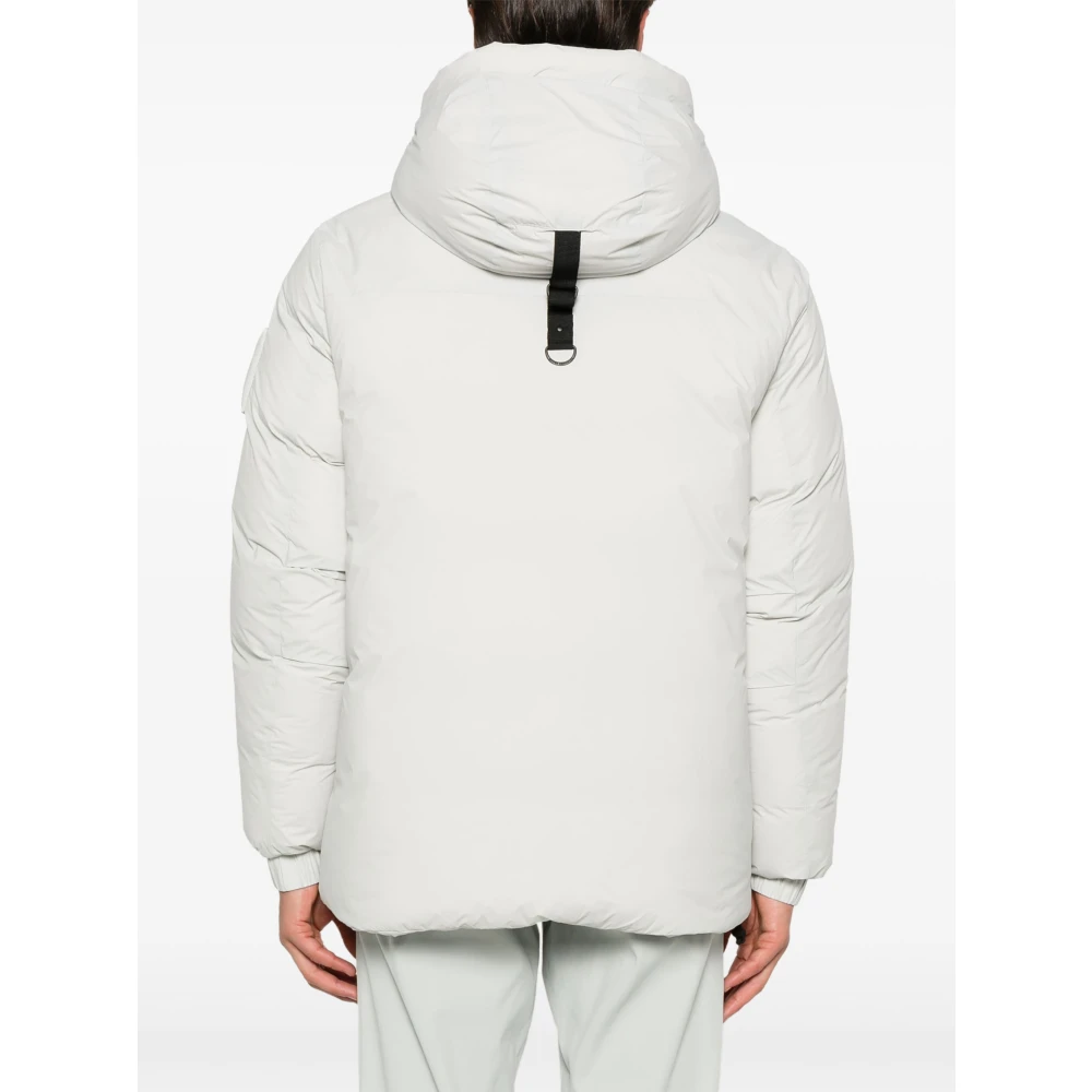Moose Knuckles Waterdichte Stenen Jas White Heren