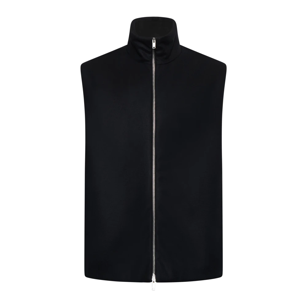 Jil Sander Zwarte Jassen voor Vrouwen Black Heren